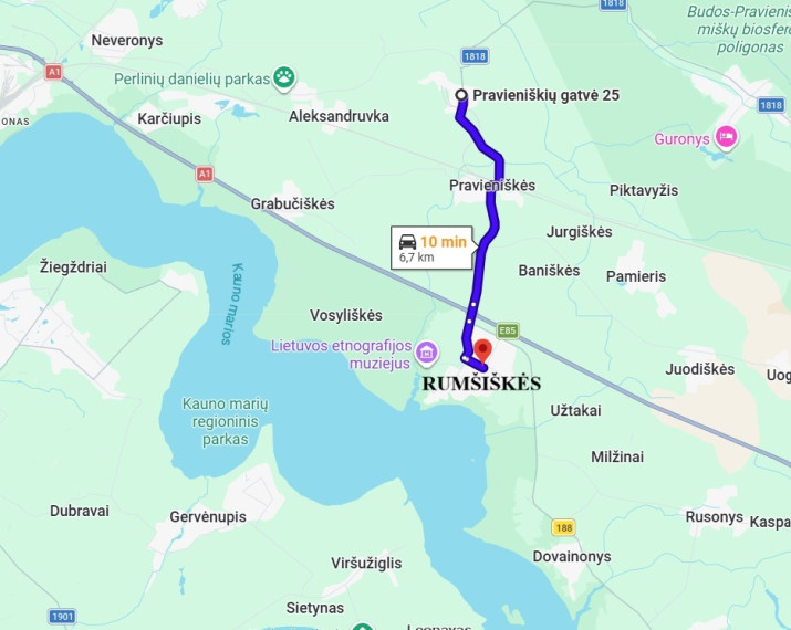 Parduodamas butas Pravieniškių g., Pravieniškių k., Kaišiadorių r. sav., 41.19 m2 ploto, 2 kambariai 7