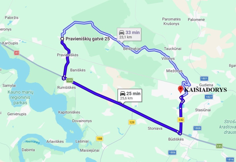 Parduodamas butas Pravieniškių g., Pravieniškių k., Kaišiadorių r. sav., 41.19 m2 ploto, 2 kambariai 8