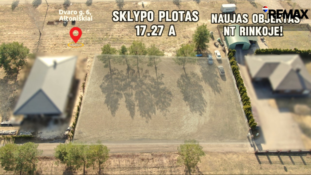 PARDUODAMAS 17 a SKLYPAS ALTONIŠKIŲ K. NAMO (-ų) STATYBAI. 1