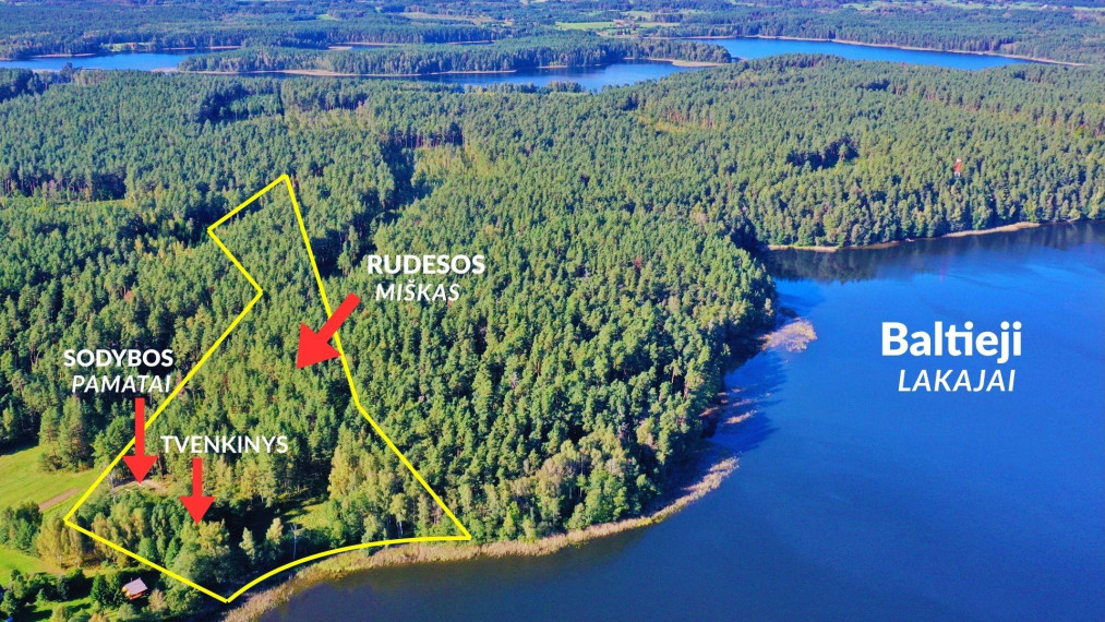 Parduodamas sklypas Rudesos k., Molėtų r. sav., 199.00 a ploto 1