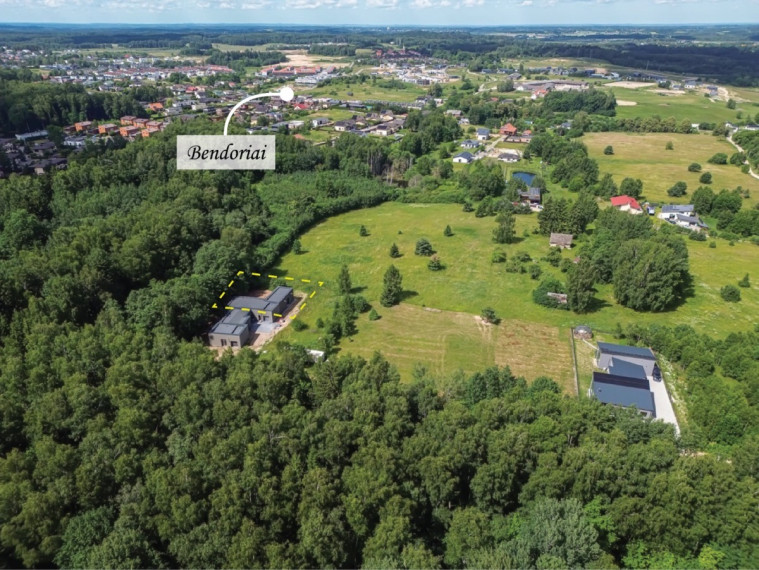 Parduodamas namas Meškėnų g., Bendorių k., Vilniaus r. sav., 167.65 m2 ploto, 1 aukštai 22