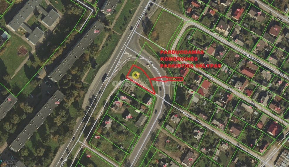Parduodamas komercinės paskirties sklypas Tilžės g. , Centras, Šiaulių m., Šiaulių m. sav., 5.58 a ploto 11