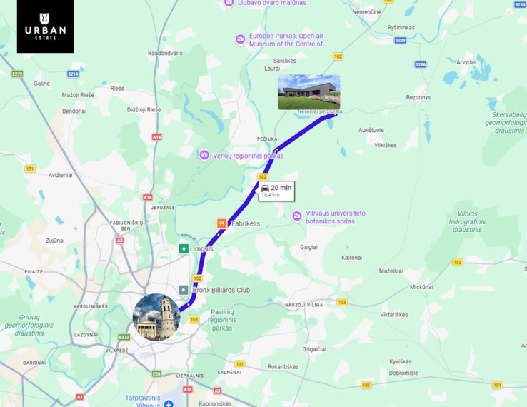 Parduodamas sklypas Meiriškių g., Antakalnyje, Vilniuje, 12.54 a ploto 12