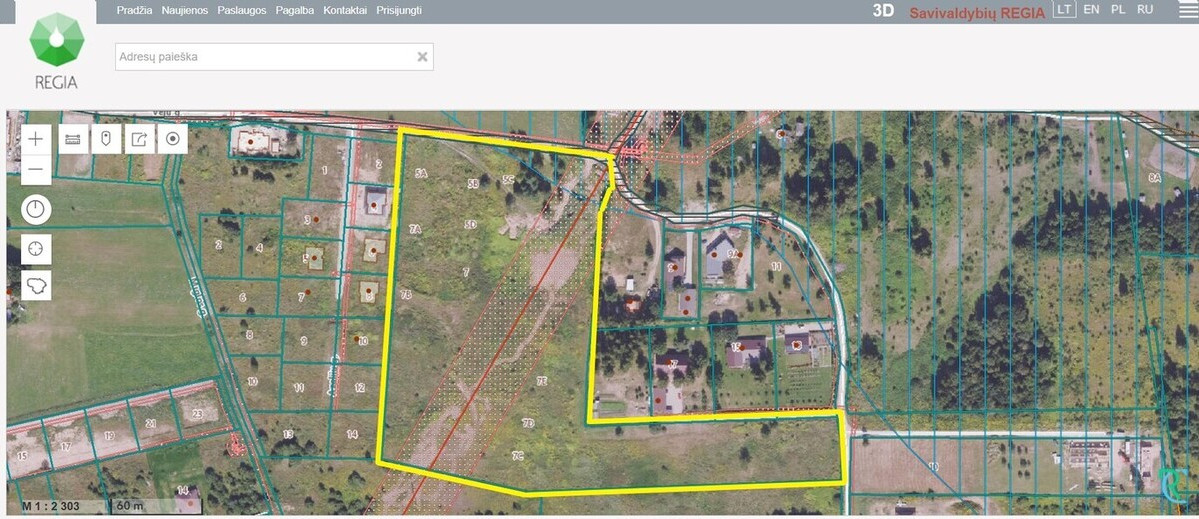 Parduodamas sklypas Vėjų g., Grigaičių k., 344 a ploto 11