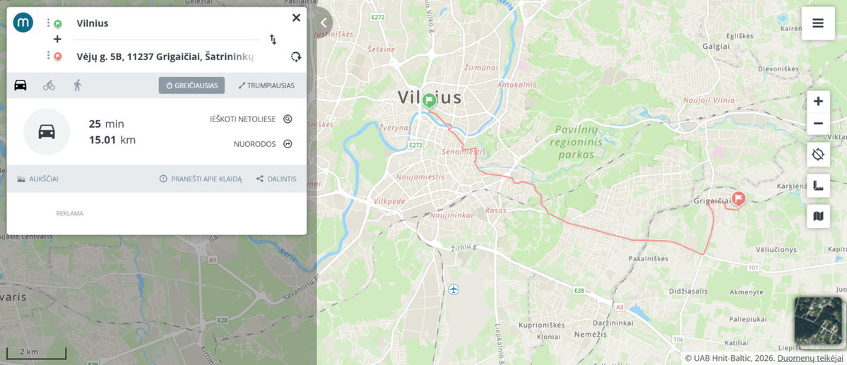 Parduodamas sklypas Vėjų g., Grigaičių k., 344 a ploto 14