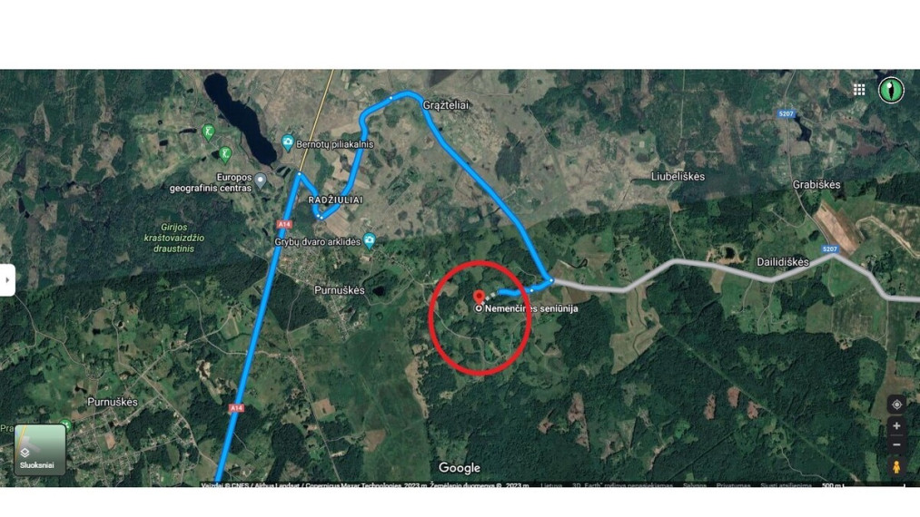 Parduodamas sklypas Purnuškių k., 470 a ploto 3