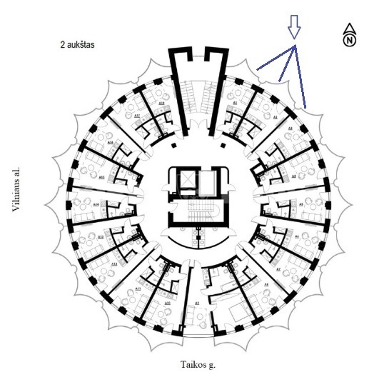 Parduodamas butas Taikos g., Druskininkų m., Druskininkų sav., 46.8 m2 ploto, 3 kambariai 19