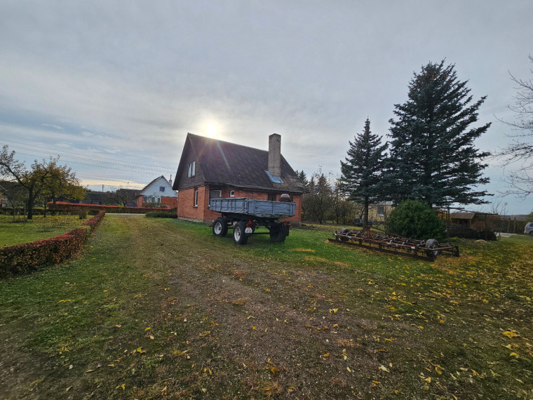 Parduodamas namas Gėlių g., Pajieslio k., Kėdainių r. sav., 85.72 m2 ploto, 1 aukštai 1
