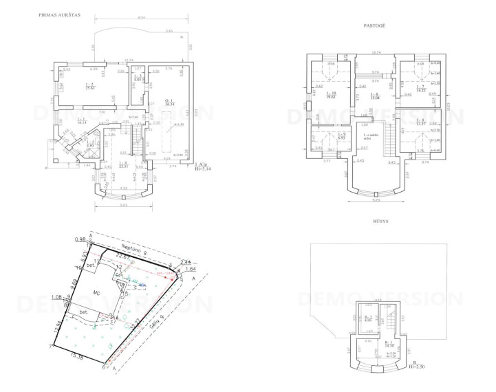 Parduodamas namas Gėlių g., Meškių k., Šiaulių r. sav., 198.65 m² ploto 4 kambariai 36