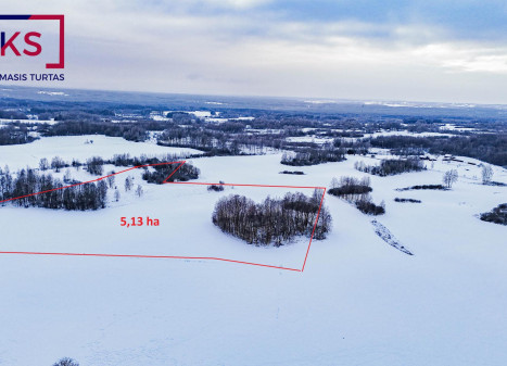 Parduodamas sklypas Kryžiaukos II k., Širvintų r. sav., 513 a ploto