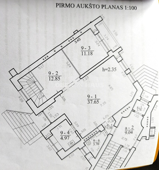 Nuomojamos administracinės patalpos Gegužės g. , Centras, Klaipėdos m., Klaipėdos m. sav., 95 m2 ploto 13