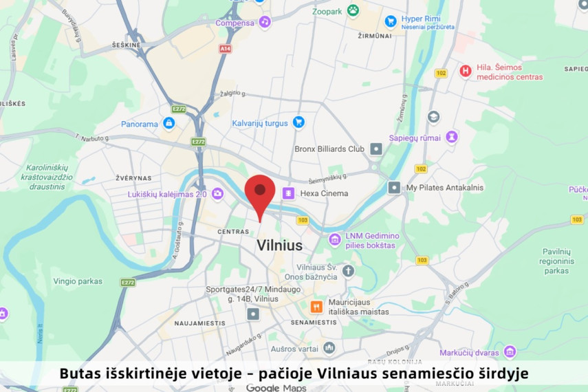 Parduodamas butas A. Jakšto g., Vilniaus m., Vilniaus m. sav., 90.61 m2 ploto, 4 kambariai 35