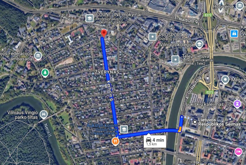 Nuomojamos administracinės patalpos Kęstučio g., Vilniaus m., Vilniaus m. sav., 175 m2 ploto 12