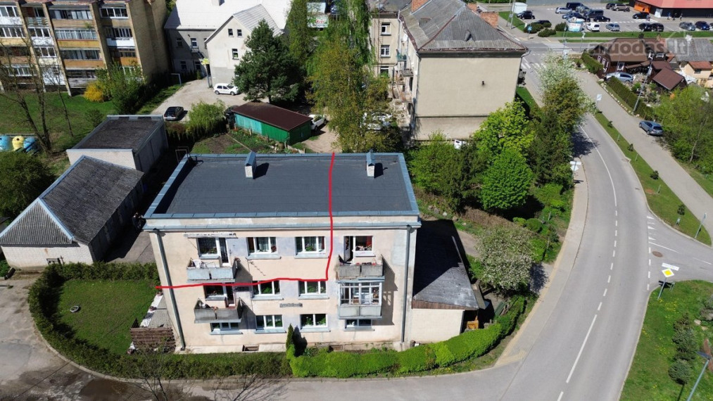 Parduodamas butas Vytauto g., Ukmergės m., Ukmergės r. sav., 59.51 m2 ploto, 3 kambariai 34