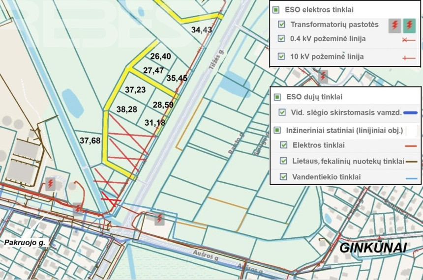 Parduodamas komercinės paskirties sklypas Tilžės g., Gubernija, Šiaulių m., Šiaulių m. sav., 37.68 a ploto 2