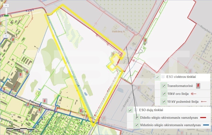 Parduodamas komercinės paskirties sklypas Tilžės g., Gubernija, Šiaulių m., Šiaulių m. sav., 37.68 a ploto 14