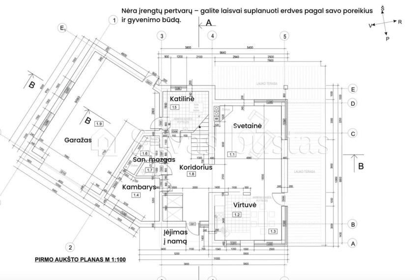 Parduodamas namas Miško g., Šilėnų k., Šiaulių r. sav., 256.47 m2 ploto, 2 aukštai 8
