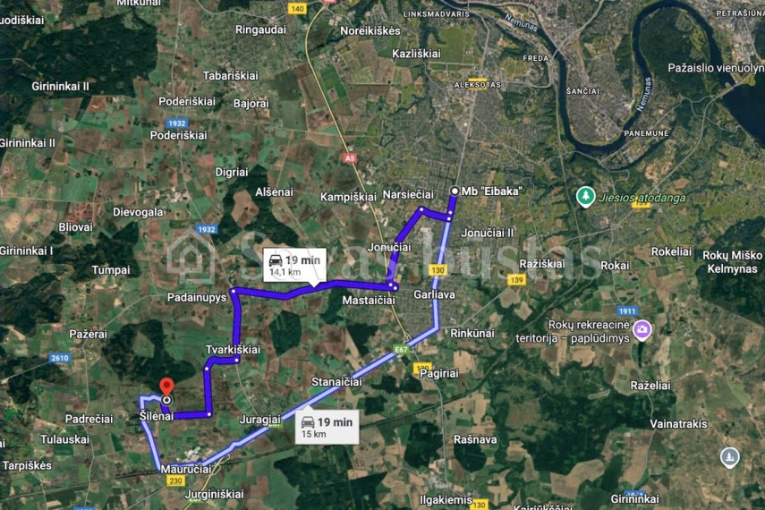 Parduodamas namas Miško g., Šilėnų k., Šiaulių r. sav., 256.47 m2 ploto, 2 aukštai 20