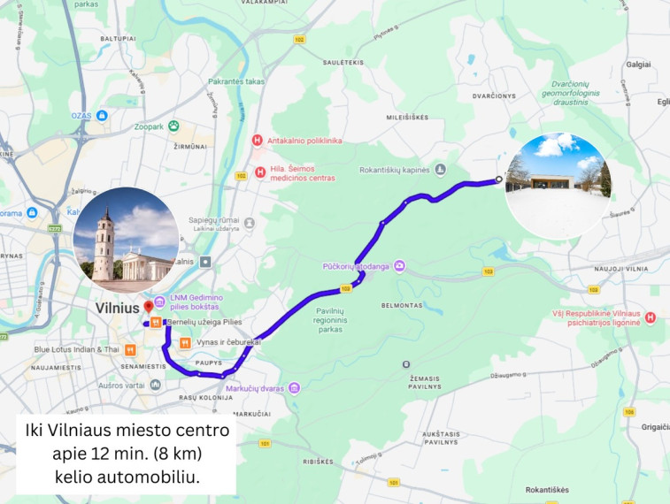 Parduodamas namas Rokantiškių Sodų 7-oji g., Vilniaus m., Vilniaus m. sav., 130.42 m2 ploto, 1 aukštai 32