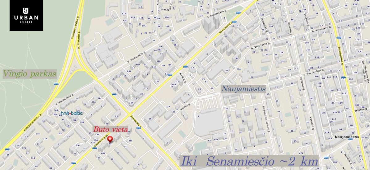 Parduodamas butas Savanorių pr., Naujamiestyje, Vilniuje, 70 kv.m ploto, 3 kambariai 19