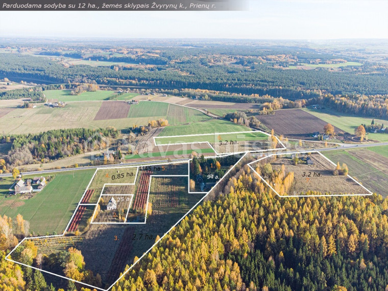 Parduodamas namas Prienų pl., Žvyrynų k., Prienų r. sav., 150 m2 ploto, 2 aukštai 1