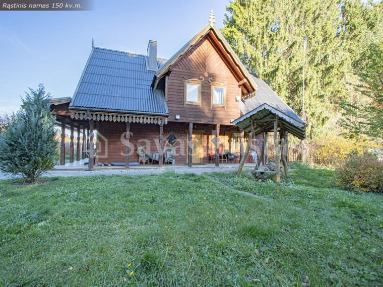 Parduodamas namas Prienų pl., Žvyrynų k., Prienų r. sav., 150 m2 ploto, 2 aukštai 4