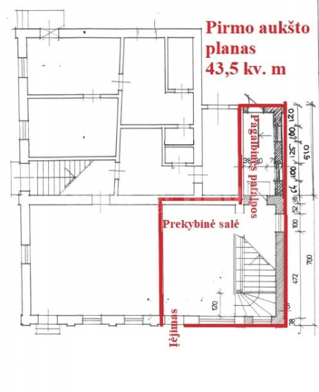 Parduodamos kitos paskirties patalpos Respublikos g. , Centras, Panevėžio m., Panevėžio m. sav., 86.85 m2 ploto 17