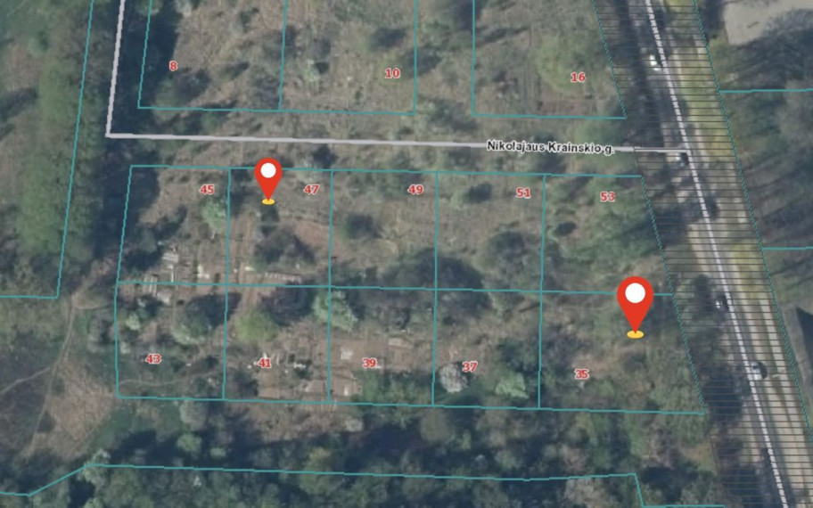 Parduodamas  sklypas Vilniaus m. sav., Vilniaus m., Naujoji Vilnia, Nikolajaus Krainskio, 8 a ploto 10