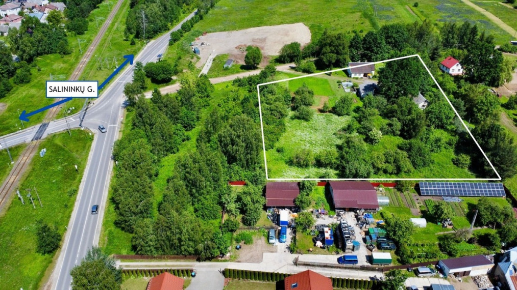 Parduodamas  sklypas Vilniaus m. sav., Vilniaus m., Salininkai, Meilės Lukšienės, 62 a ploto 6