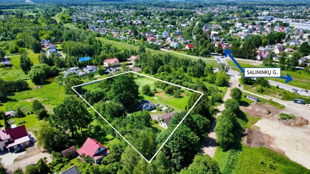 Parduodamas  sklypas Vilniaus m. sav., Vilniaus m., Salininkai, Meilės Lukšienės, 62 a ploto 7