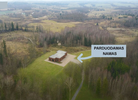 Parduodamas namas Tintiniškių g., Tintiniškių k., Vilniaus r. sav., 142.69 m2 ploto, 1 aukštai