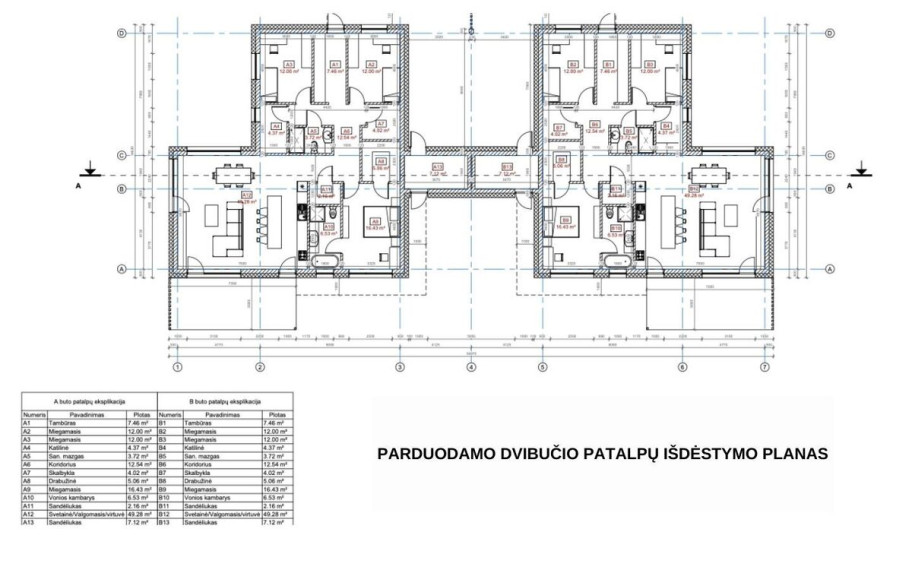 Parduodamas namas Tintiniškių g., Tintiniškių k., Vilniaus r. sav., 142.69 m2 ploto, 1 aukštai 24