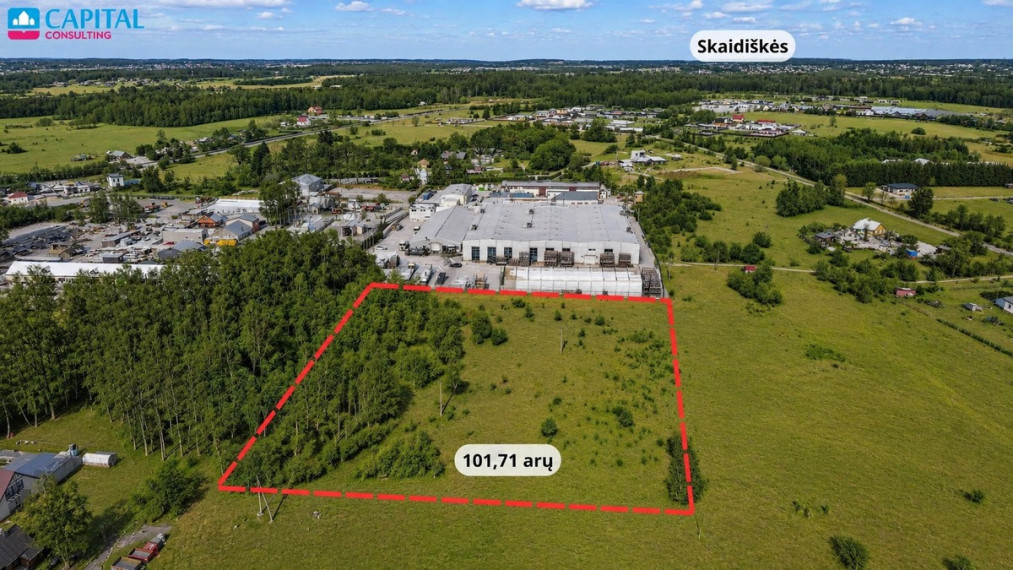 Parduodamas  sklypas Parapijoniškių k., Vilniaus r. sav., 101.71 a ploto 2