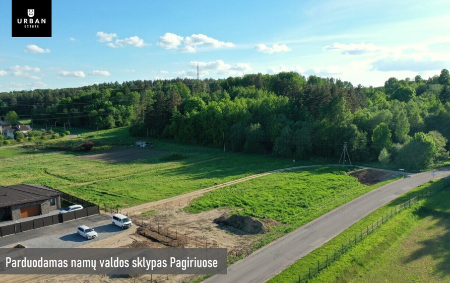 Parduodamas namų valdos sklypas Pagiriuose, Vilniuje, 25,45 a ploto 1