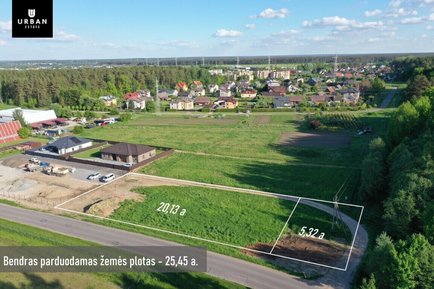 Parduodamas namų valdos sklypas Pagiriuose, Vilniuje, 25,45 a ploto 5