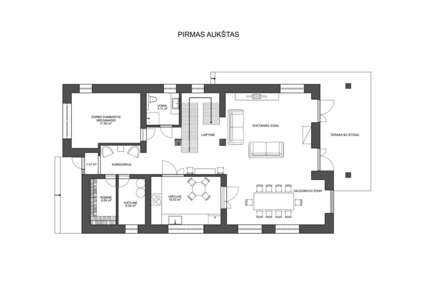 Parduodamas namas Filaretų g., Antakalnis, Vilniaus m., Vilniaus m. sav., 274 m2 ploto, 2 aukštai 27