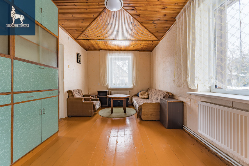 Parduodamas namas Mokyklos g., Nemėžio mstl., Vilniaus r. sav., 97 m2 ploto, 1 aukštai 10