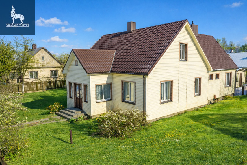 Parduodamas namas Mokyklos g., Nemėžio mstl., Vilniaus r. sav., 97 m2 ploto, 1 aukštai 4