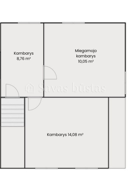 Parduodamas namas P. Matulionio g., Mažeikių m., Mažeikių r. sav., 85.39 m2 ploto,  aukštai 15