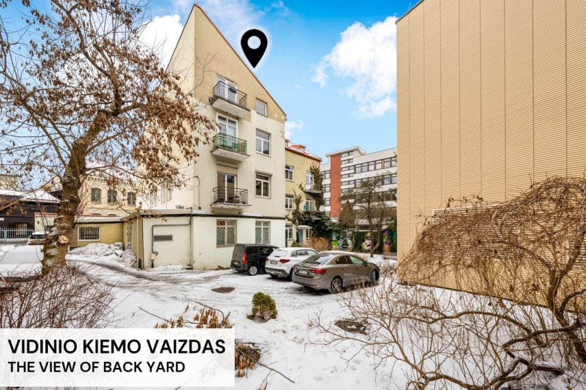 Nuomojamas butas Totorių g., Vilniaus m., Vilniaus m. sav., 56 m2 ploto, 3 kambariai 25