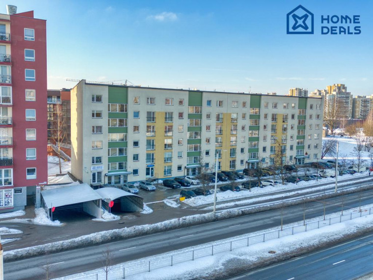 Parduodamas butas Justiniškių g., Pašilaičiai, Vilniaus m., Vilniaus m. sav., 62.50 m² ploto 2 kambariai 25