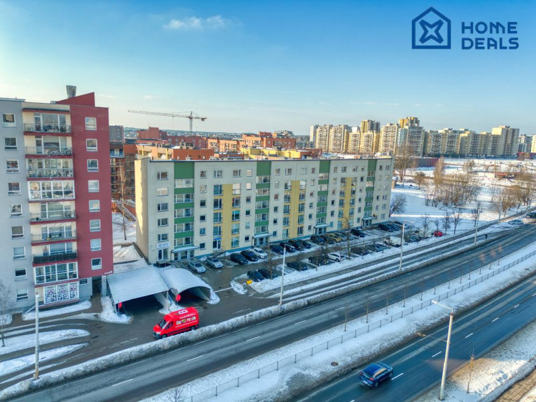 Parduodamas butas Justiniškių g., Pašilaičiai, Vilniaus m., Vilniaus m. sav., 62.50 m² ploto 2 kambariai 26