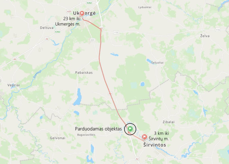 Parduodamas  sklypas Spadviliškių k., Širvintų r. sav., 73.58 a ploto 11