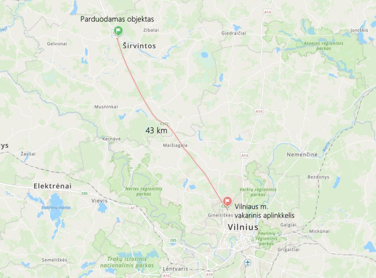 Parduodamas  sklypas Spadviliškių k., Širvintų r. sav., 73.58 a ploto 13