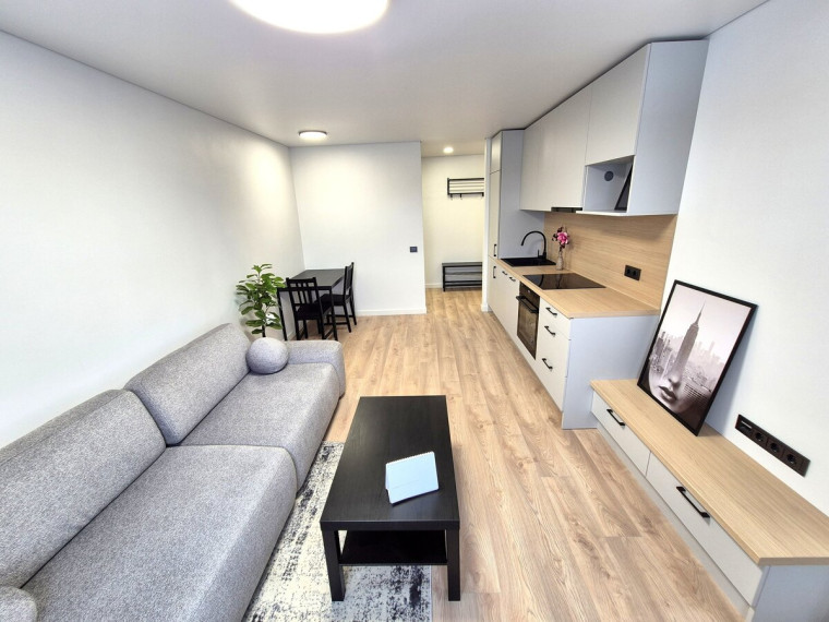 Parduodamas butas Vilniaus g., Grigiškės, Grigiškės m., Vilniaus m. sav., 38 m2 ploto, 2 kambariai 3