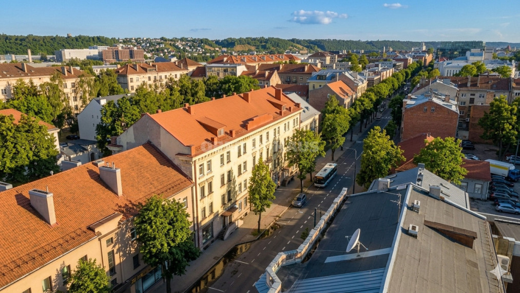 Parduodamas butas Kęstučio g., Centras, Kauno m., Kauno m. sav., 38.5 m2 ploto, 1 kambariai 9