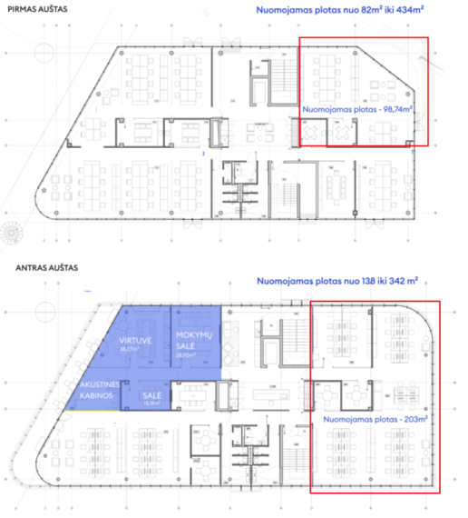 Nuomojamos patalpos Senosios Pilaitės kel., Pilaitė, Vilniaus m., Vilniaus m. sav., 203.00 m² ploto 14
