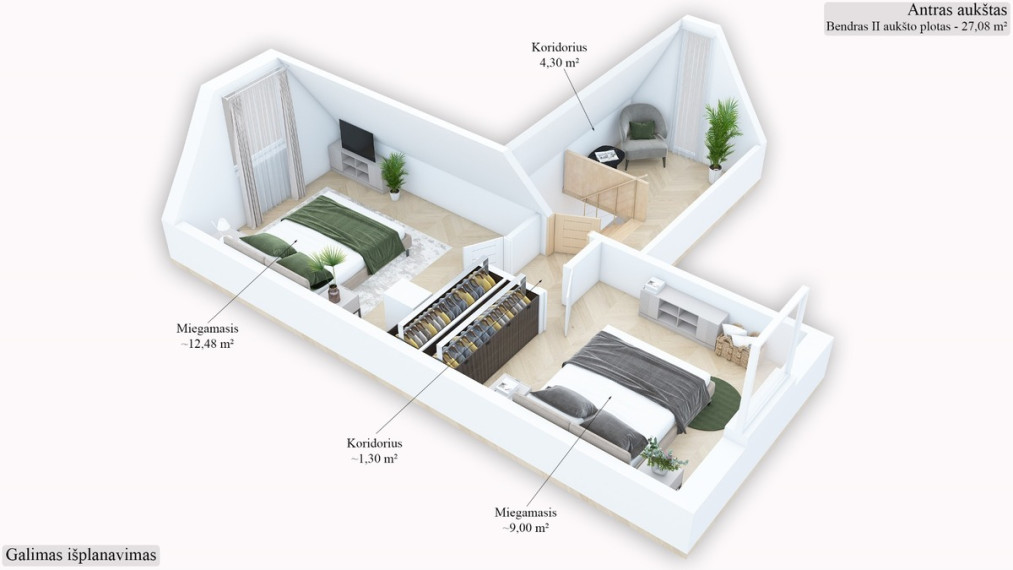 Parduodamas namas Šiaurės Sodų 4-oji g., Vilniaus m., Vilniaus m. sav., 76.41 m2 ploto, 1 aukštai 29