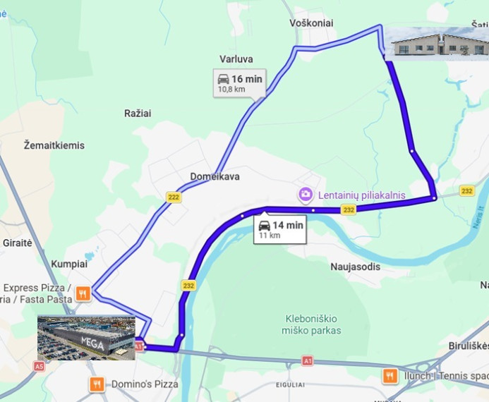 Parduodamas namas Nidos g., Smiltynų I k., Kauno r. sav., 96.96 m2 ploto, 1 aukštai 14