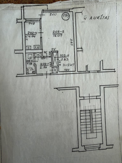 Parduodamas butas Žalgirio g., Centras, Šiaulių m., Šiaulių m. sav., 25.56 m² ploto 1 kambarys 16